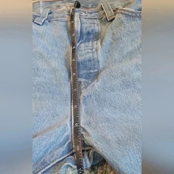 Levi's |501 Cropped Jean in Athens Break pc9-36200-0187 W27xW26 - Picture 5 of 13